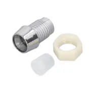 100 Sets LED Holder 5mm Plastic Light Emitting Diode Panel Mount Clip