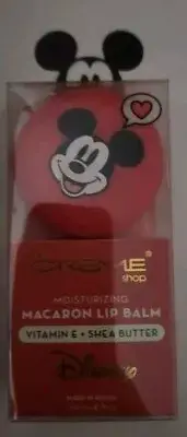 The Creme Shop Disney Mickey Mouse Moisturizing Macaron Lip Balm w/ Vit E + Shea