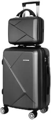 2pcs Luggage Set(12/20), Trolley Suitcase Hand Luggages Hard Case Shell, Travel