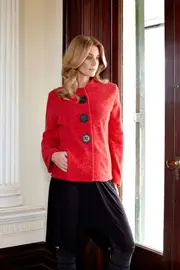 Button Detail Jacket--GOR-101181M2