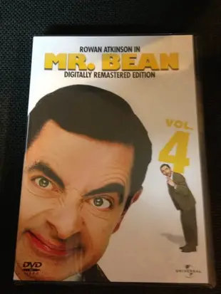 (全新絕版品)環球發行 Mr.Bean 豆豆先生影集 DVD vol.4(洲立公司貨)