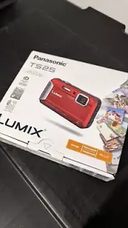 NEW Panasonic LUMIX DMC-TS25 16.1 MP Digital Camera Orange 4x Zoom Waterproof