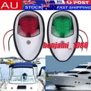 LED Navigation Lights Nav Lamp Side Mount Port Starboard Marine Yacht Boat Set