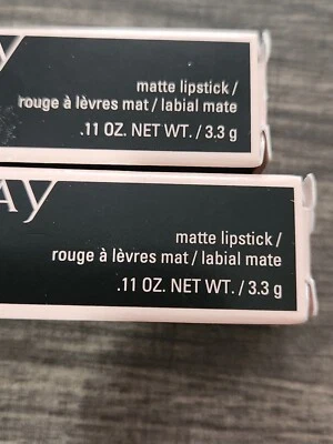 Lot Of 2 Mary Kay - Matte Lipstick - Puro Mirtillo And Red Roma .11 oz.