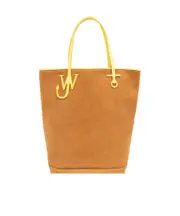 Anchor Tall canvas tote bag One size Brown