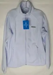 Columbia Women's Size Large Benton Springs Snowdrift Full Zip Fleece Jacket Nwt