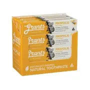 12 Tubes Grants Natural Toothpaste Propolis with Mint 110g