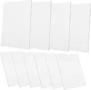 KALLORY 10pcs Foam Board Craft Foam Cube DIY Foam Brick Polystyrene Mat Board Foam Poster Board Polystyrene Poster Board Foam Wall Panel Foam Core Board Craft Foam Block Foams Board White