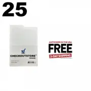 25 COS White Plastic Record Dividers for Comic Book Divider **1-3 DAYS