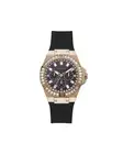 Guess Rose Gold Watch GUGW0118L2AC Women Black Watches