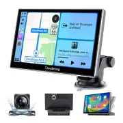 SJoyBring HD Car DVR Portable Smart Multimedia Dashboard Console with Dual Cam