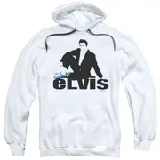 Hoodie - BLUE SUEDE Pull-Over Sweatshirt pure cotton