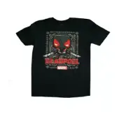 Funko Pop T-Shirt - Deadpool Ornate - Marvel Collector Corp - Size MEDIUM