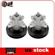 2 Spindle Assembly w/Pulley for MTD fits Cub Cadet 618-0624 918-0624 618-0659