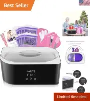 Luxury Paraffin Wax Bath with Auto Timer - Professional Moisturizer for Home Use