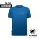 【Mammut 長毛象】Mammut Essential T-Shirt AF Men 防曬布章LOGO短袖T恤 男款 深冰藍PRT1 #1017-05080