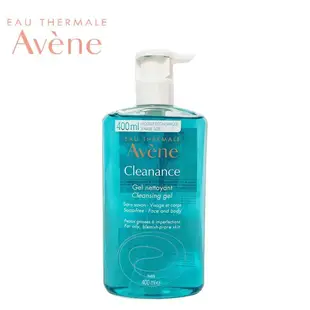 最新效期 雅漾 Avene 控油舒緩潔膚凝膠 控油清爽潔膚凝膠 洗面乳 400ml （2入組）增量按壓瓶