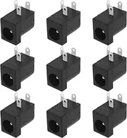 ECSiNG 50Pcs DC 5.5x2.1mm PCB Mounting Socket Replacement 3 Pin Video DC Power Connector Socket Accessories for Media Player MP3 Player MP4 Player Video Equipment