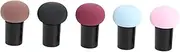AUTSUPPL 5Pcs Dual Use Mushroom Shape Makeup Sponge Puff Soft and Durable Cosmetic Applicators for Foundation Use for Home Salon and Travel