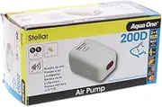 Stellar 200D Air Pump 2 x 100 L/hr 3W Fish Tank Aquarium Aqua One 94135