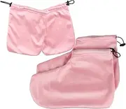 Paraffin Gloves for Hands | Moisturizing Hand Gloves,Elastic Opening Breathable Soft Foot Covers Set for Warming Hydrating Cream Sleeping Heated Ladies