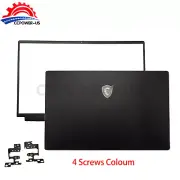 NEW For MSI GS75 STEALTH 9SF/9SE/9SD/9SG MS-17G1 LCD Back Cover/Bezel/Hinges US