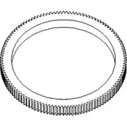 531900950316 Ring Gear For Zetor 2511 3011 3320 3340 3511 3513 3545 4320 4340