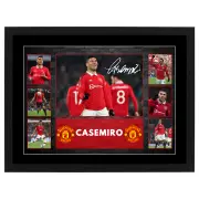 Soccer - CASEMIRO Manchester United F.C. Framed Pre Print