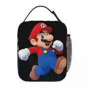 c44 Super-Mario Anime Lunch Bags Insulated Lunch Tote Waterproof Bento Box Leakproof Picnic Bags for Woman Work Children School k44