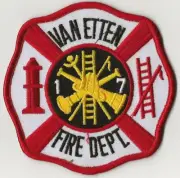 VAN ETTEN NEW YORK NY. Fire Department Patch
