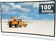 KickAss Portable Outdoor Cinema 100" Eyelet Projector Screen