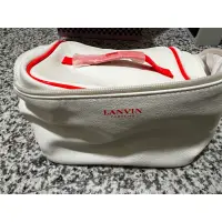 在飛比找蝦皮購物優惠-LANVIN 化妝包 全新商品 容量大