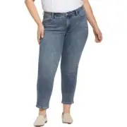 NYDJ Womens Stella Tapered Medium Wash Denim Ankle Jeans Plus BHFO 5317