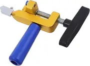 FUNOMOCYA 1 Set Portable Glass Cutter - 2-in-1 Manual Tile Cutter with Breaking Pliers Adjustable Cutting Tool for Glazed Tiles Mosaic Mirrors and Glass