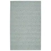 Kaleen Rugs Imprints Modern Area Rug, Light Blue, 3'6"x5'6" - IPM08-79-3656