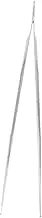 BRIGHTFUFU Insect Specimen Display Tweezer Precision Stamp Collector Tool Flat Tip Stainless Steel