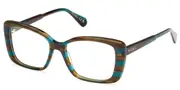 Max & Co. MO5132 095 Women’s Glasses Green Size 51 - Private Health Rebate - Blue Light Block Available