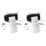 2X Frequency Conversion Ceiling Fan Remote Control Kit Light High Voltage8807