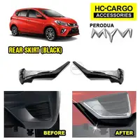 在飛比找蝦皮購物優惠-Hc CARGO Perodua MYVI 後裙裝車身套件 