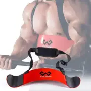 W WAISFIT Arm Blaster Bicep Curl Thick Aluminum Adjustable Bodybuilding Bicep...