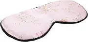 BIUDECO Silk Sleep Blindfold Decorative Weighted Eye Mask Sleep Mask Cooling Therapy Heat Therapy
