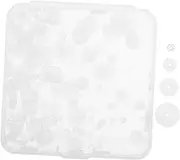 FOMIYES Clear Silicone Earring Back Pads Comfortable Stabilizers for Studs Versatile Jewelry Supplies Convenient Box Discreet Design for Heavy Earrings Soft and Secure Fit