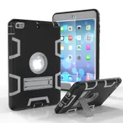 MCC Stylish Shockproof New iPad 9.7 (2018) 6th Gen Case Cover Kids Apple 6 [Black+Grey]