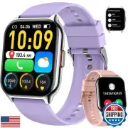 Smart Watch for Men Women Fitness: (Make/Answer Call) Bluetooth Smartwatch fo