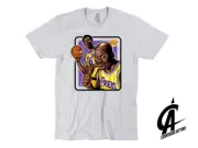 Kobe and Shaq Lakers Duo LA Shirt Mens Unisex Adult Bryant O'neal