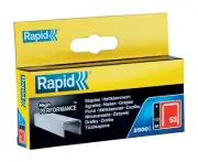 Rapid Galvanised Finewire 53/10mm Staples Refills For Stapler Gun Tacker 2500PK