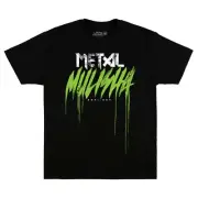 Metal Mulisha Street Bike Motor Cross Americana Tattoo Art Mens Tee BRUSH DRIP