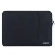13.3" Haweel Shockproof Laptop Tablet Bag For 13.3" Laptop/13.3" Macbook Air/Pro/iPad Pro 12.9" 24 BLACK