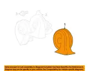 FORD OEM 92-11 Aviator Electrical Horn-Low Note Horn 2W7Z13800BA (for: Ford)