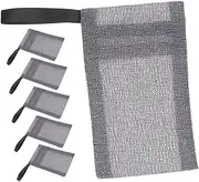 DRESSOOS Convenient Soap Bags 6pcs Portable Soap Pouches Exfoliating Mesh for Travel-friendly